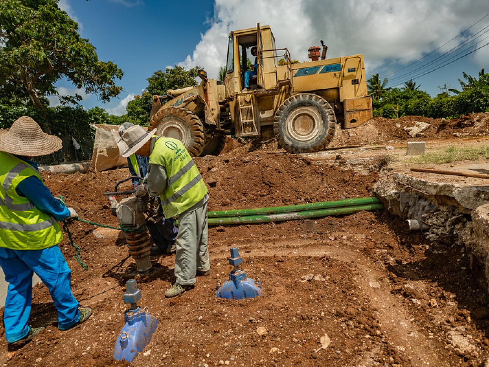 construction work Tonga
