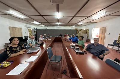 Nauru Building Code technical committee meeting, Yaren, Nauru
