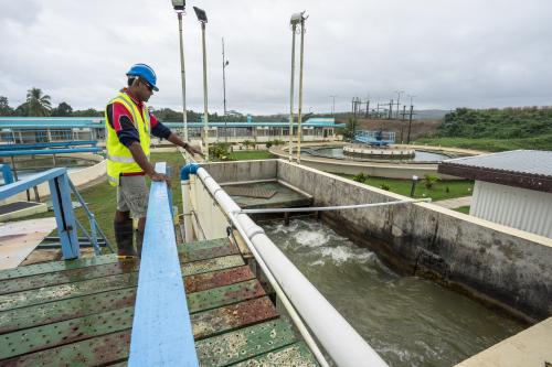 Pacific regional water sector training study