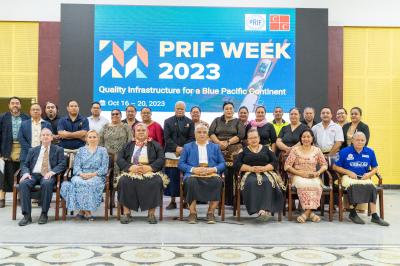 PRIF WEEK 2023 - Tonga hub, Faonelua Centre